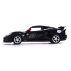 Машина металлическая 2012 Lotus Exige S, 1:32, открываются двери, инерция, цвет чёрный - Фото 2