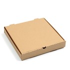 Коробка для пиццы, крафтовая, 25 х 25 х 4 см - фото 300127839