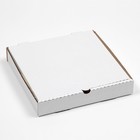Коробка для пиццы, белая, 25 х 25 х 4 см - фото 300127841