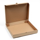 Коробка для пирога, крафтовая, 40 х 33 х 5,4 см - Фото 2