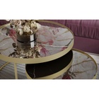 Комплект журнальных столов «Джуан», 755(555) × 755(555) × 445(345), цвет неро - Фото 2