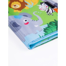 

Книжка-игрушка шуршалка с хвостиками AmaroBaby Touch book «Джунгли»