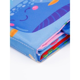 

Книжка-игрушка шуршалка с хвостиками AmaroBaby Touch book «Океан»
