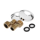 УЦЕНКА Cмеситель для ванны Accoona A7182F, двухвентильный, с душ. наб., силумин, черный/хром - Фото 5