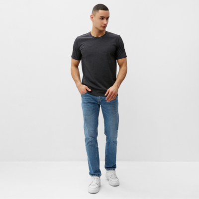 Футболка мужская MINAKU REGULAR FIT: антрацит, р-р 52