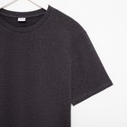 Футболка мужская MINAKU REGULAR FIT: антрацит, р-р 52 - Фото 6