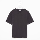 Футболка мужская MINAKU REGULAR FIT: антрацит, р-р 56 - Фото 5