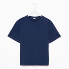 Футболка мужская MINAKU REGULAR FIT: синяя, р-р 54 - Фото 6