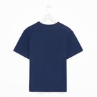 Футболка мужская MINAKU REGULAR FIT: цвет синий, р-р 48 - Фото 10