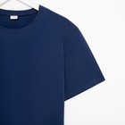 Футболка мужская MINAKU REGULAR FIT: цвет синий, р-р 48 - Фото 7