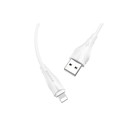 Кабель Borofone BX18, Lightning - USB, 2.4 А, 1 м, PVC оплётка, белый - фото 51454425 Кабель Borofone BX18, Lightning - USB, 2.4 А, 1 м, PVC оплётка, белый - фото 51454425