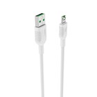 Кабель Borofone BX33 Billow, USB - Micro-USB, 4 А, 1.2 м, ПВХ, белый 7636852 - фото 16101262
