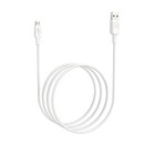Кабель Borofone BX33 Billow, USB - Micro-USB, 4 А, 1.2 м, ПВХ, белый 7636852 - фото 16101264