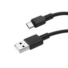 Кабель Hoco X29, USB - Micro-USB, 2А, 1 м, ПВХ, чёрный - Фото 2