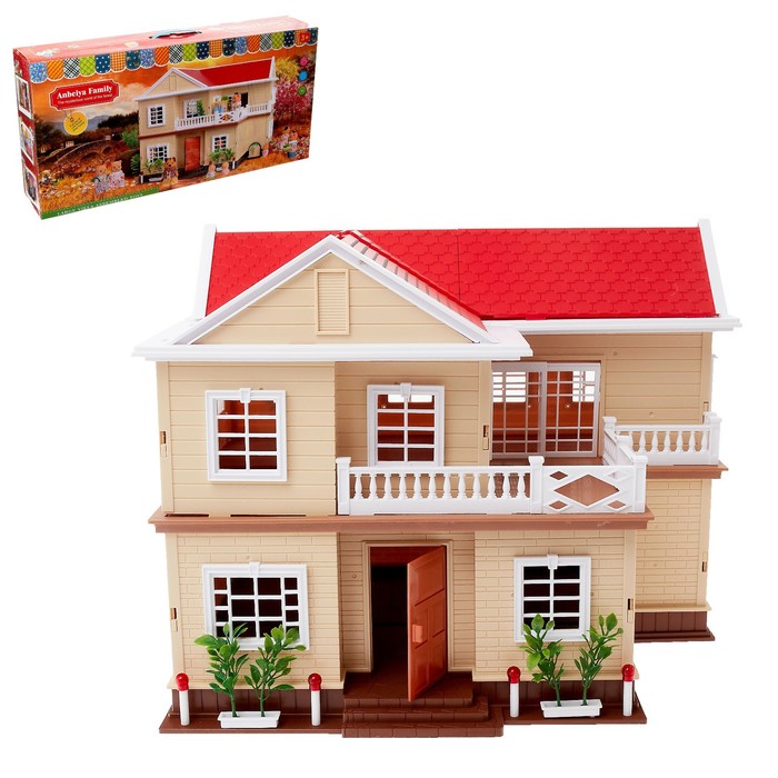 УЦЕНКА Дом для зверей «Загородный домик» с аксессуарами - Фото 1