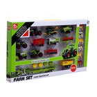 Набор металлических тракторов «Ферма», с животными, МИКС, уценка - Фото 5
