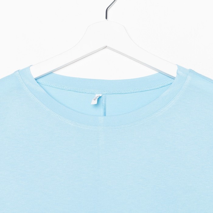 Лонгслив женский, цвет голубой, размер 48 52491