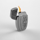 Зажигалка газовая «Автомобильное колесо», пьезо - Фото 3