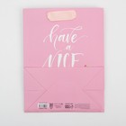 Пакет подарочный ламинированный вертикальный, упаковка, «Have a nice day», MS 18 х 23 х 10 см 7164762 - фото 13503498