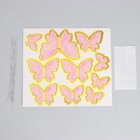 Набор для украшения торта «Бабочки» 10 шт., цвет розовый - Фото 2