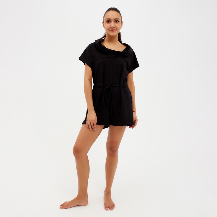 Комбинезон женский MINAKU, цвет чёрный, размер 42