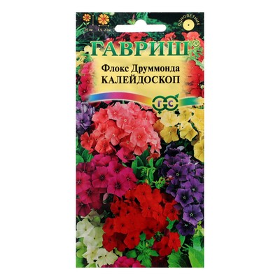Семена цветов Флокс (Друммонда) "Калейдоскоп", ц/п, 0,1 г
