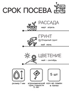 Семена Петуния ампельная смесь "Рапунцель", ц/п, гранулы, пробирка, 5 шт - Фото 2