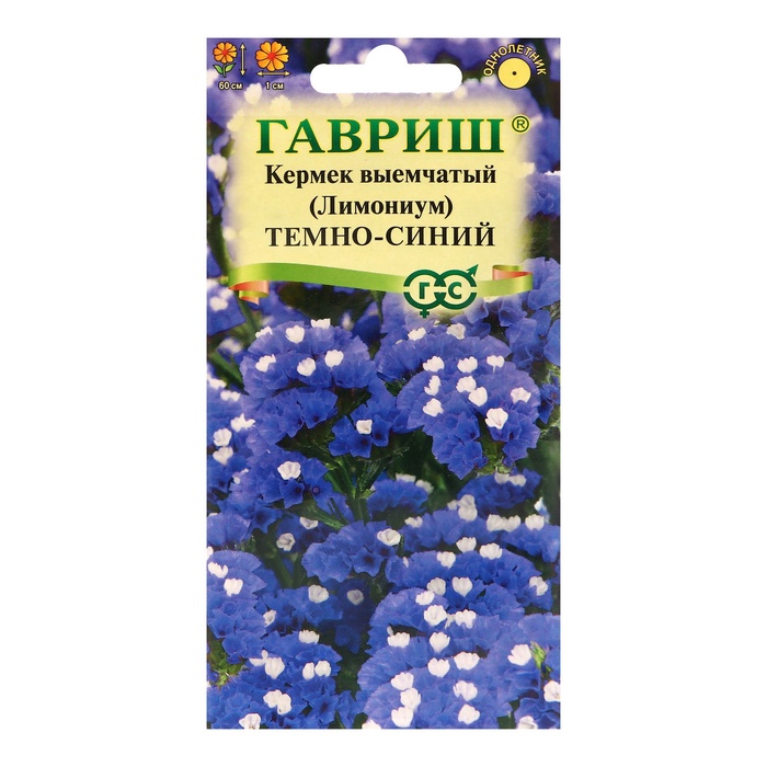 Семена цветов Лимониум "Темно-синий", ц/п, 0,1 г - Фото 1
