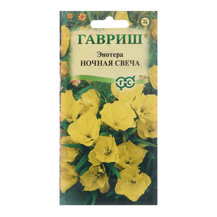 

Семена цветов Энотера "Ночная свеча", ц/п, 0,2 г