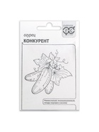 Семена Огурец "Конкурент", б/п, 0,5 г 7613953 - фото 14325154
