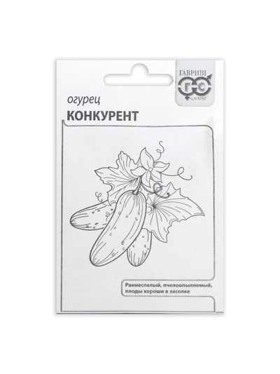 Семена Огурец "Конкурент", б/п, 0,5 г