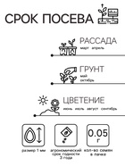Семена Антирринум «Львиный зев Мини», микс, 0.05 г, «Гавриш» - Фото 2