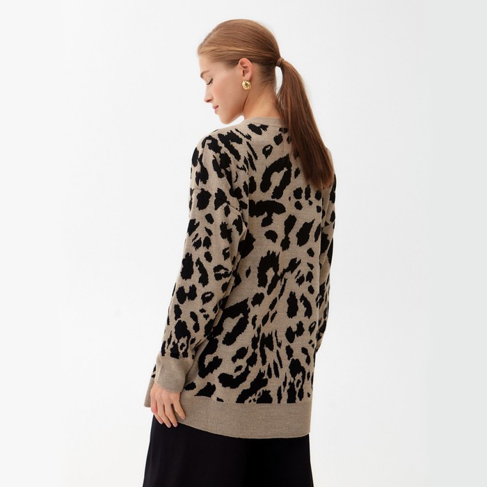 Джемпер женский MINAKU Leo цвет бежевый, р-р 44 52500