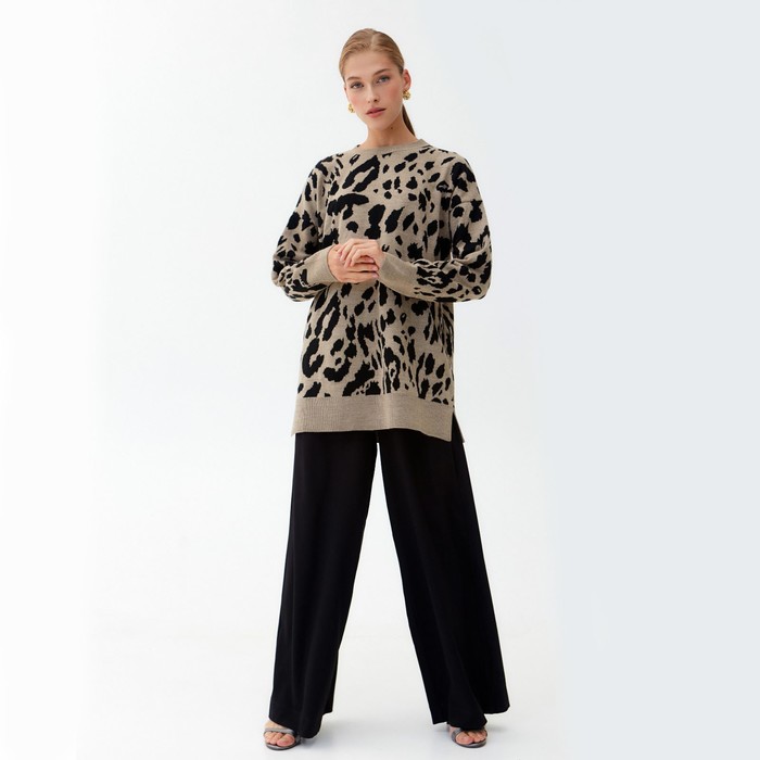 Джемпер женский MINAKU Leo цвет бежевый, р-р 44 52500