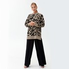 Джемпер женский MINAKU Leo цвет бежевый, р-р 48 - фото 54726386