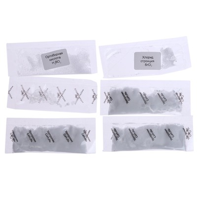 Набор для опытов с реагентами «Цветной огонь», Фиксики