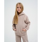 Костюм детский с начёсом (толстовка, брюки) KAFTAN "Basic line" р.28 (86-92), бежевый 7425127 - фото 9527350