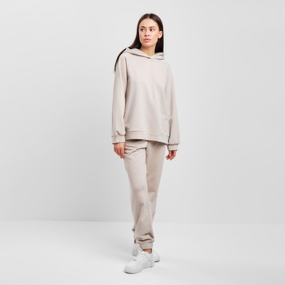 Костюм женский (толстовка и брюки) MIST, р. 40-42, бежевый