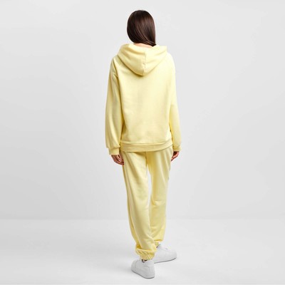 Костюм женский (толстовка, брюки) MIST, размер 40-42, жёлтый