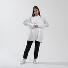 Рубашка SL, косая планка, 46-48, белый - фото 24448284