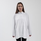 Рубашка SL, косая планка, 46-48, белый - фото 24448286