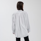 Рубашка SL, косая планка, 46-48, белый - Фото 5