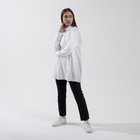 Рубашка SL, косая планка, 46-48, белый - фото 24448289