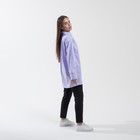 Рубашка SL, косая планка, 46-48, лаванда - фото 24362892