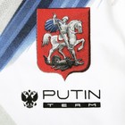 Футболка Putin team, герб, белая, размер 50-52 - Фото 5