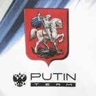 Толстовка Putin team, герб, белая, размер 54-56 - Фото 4