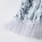 Платье нарядное для девочки KAFTAN «Куколка», серо-голубое, рост 110-116 см 5600760