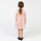 Платье детское KAFTAN "Сердечки", р. 30 (98-104), розовый - Фото 3