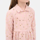 Платье детское KAFTAN "Сердечки", р. 30 (98-104), розовый - Фото 4