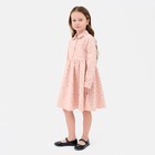 Платье детское KAFTAN "Сердечки", р. 30 (98-104), розовый - Фото 6